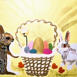 Long Ears Rabbit - The Golden Egg